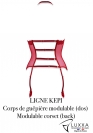 Luxxa Biancheria CORPS DE GUÊPIERE MODULABLE 2